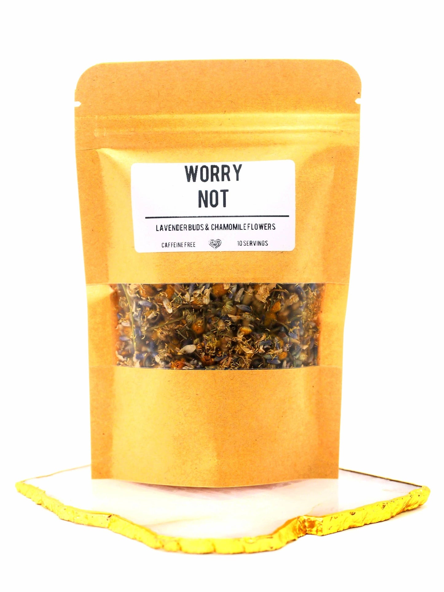 WORRY NOT Herbal Tea Blend - Lavender Buds & Chamomile