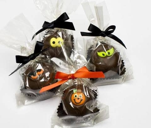 Chocolate Caramel Clouds w/layon