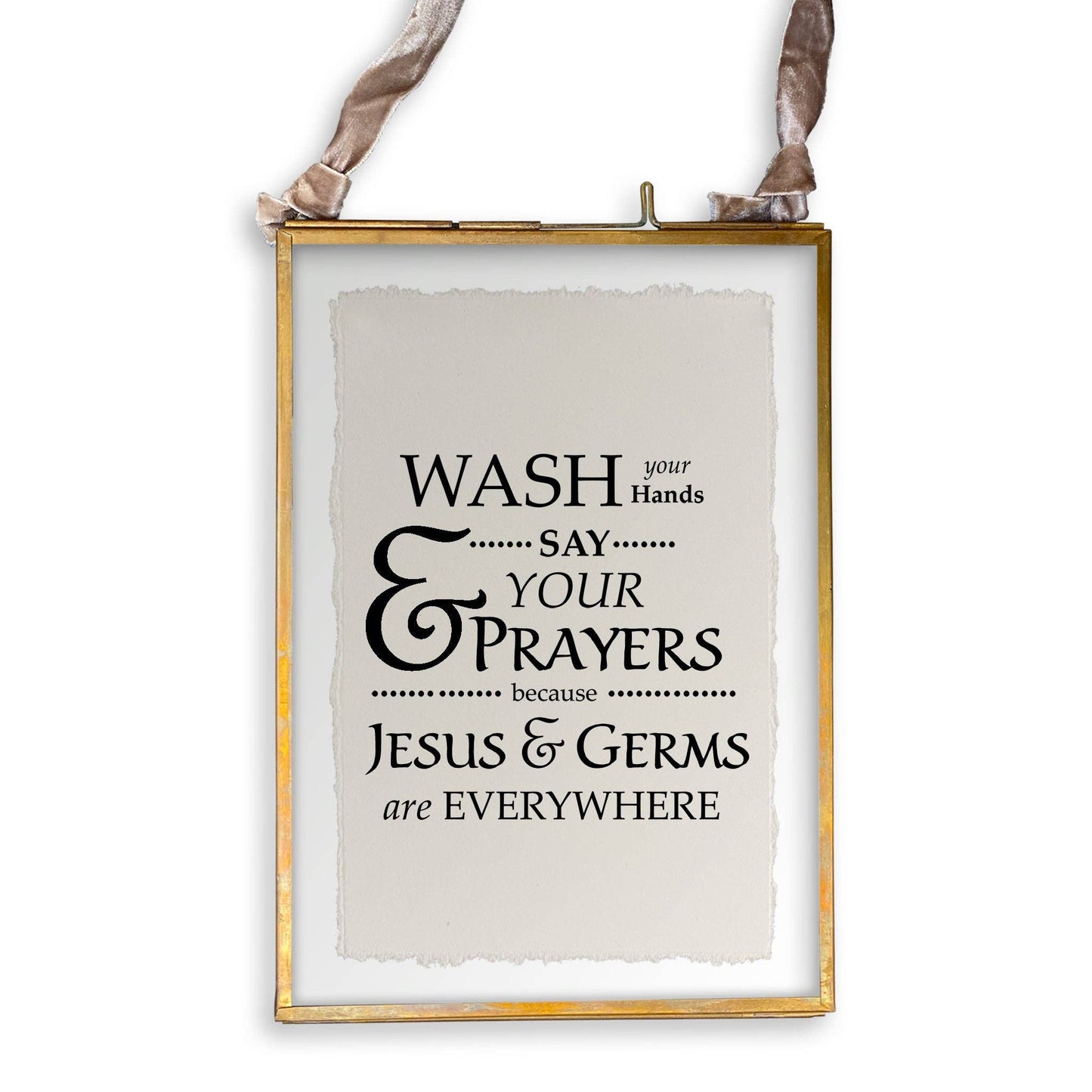 Wash Your Hands: Dishtowel / -