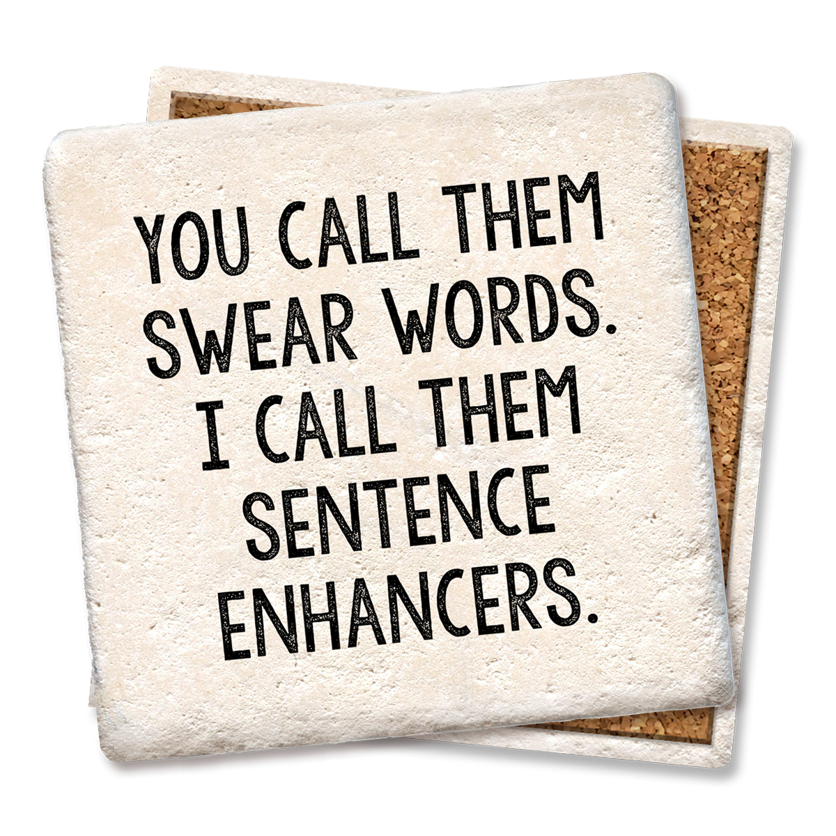 You Call Them Swear Words Coasters: Ceramic