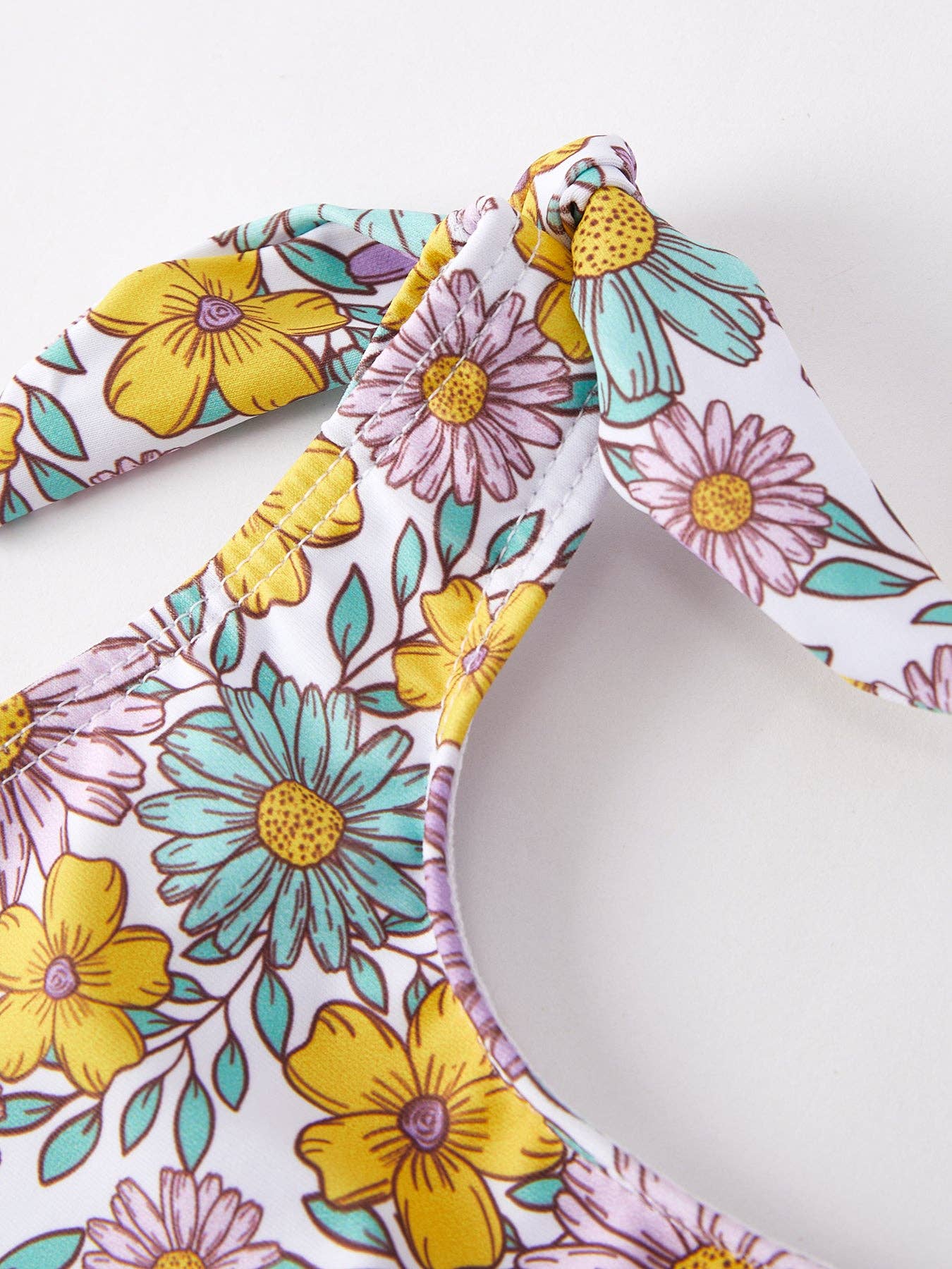 “Sunflower” Floral Boutique Swimsuit: 4