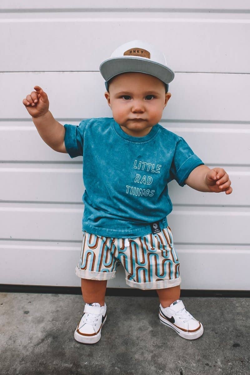 Rad To The Bone Tee: 12-18M