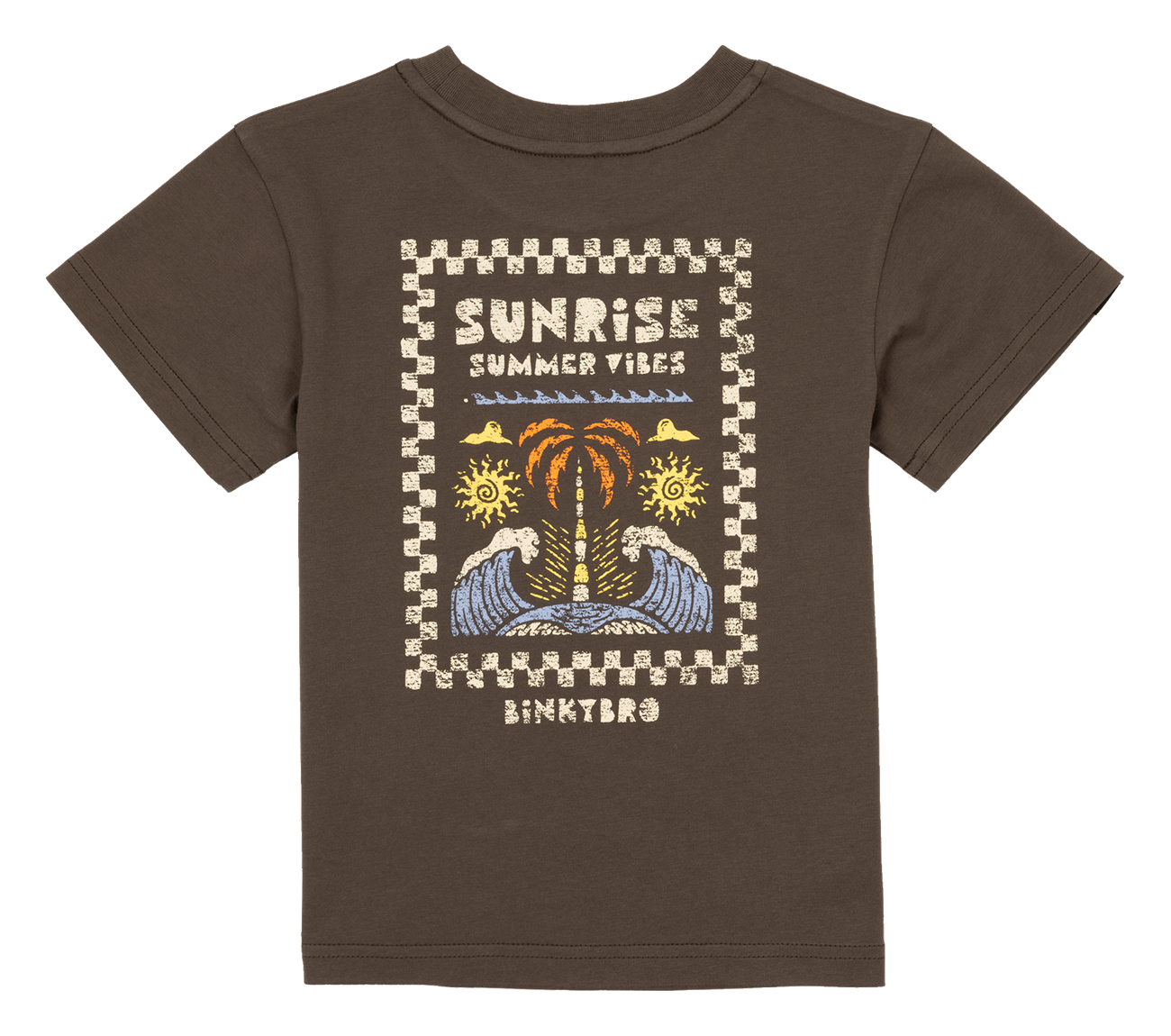 Sunrise Summer Vibes T-Shirt: Grey / 6T / Graphic Tee