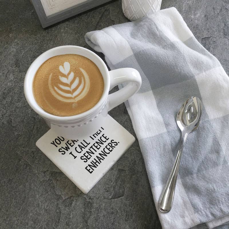 You Call Them Swear Words Coasters: Ceramic