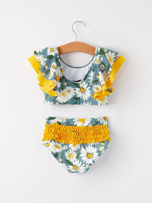 "Daisy" Girls Swimsuit: 4