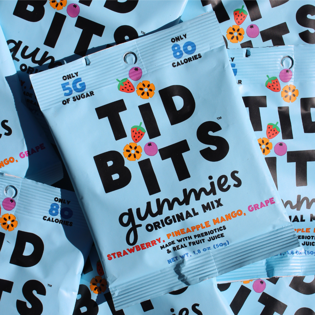 12pk Original Mix Gummy Candy, Low Sugar 5g, Prebiotics: 12 bags