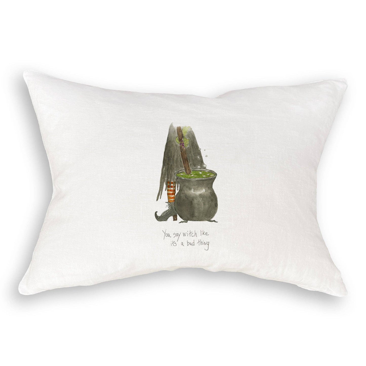 Witch Stirring Pot: Dishtowel / Keep Words / -