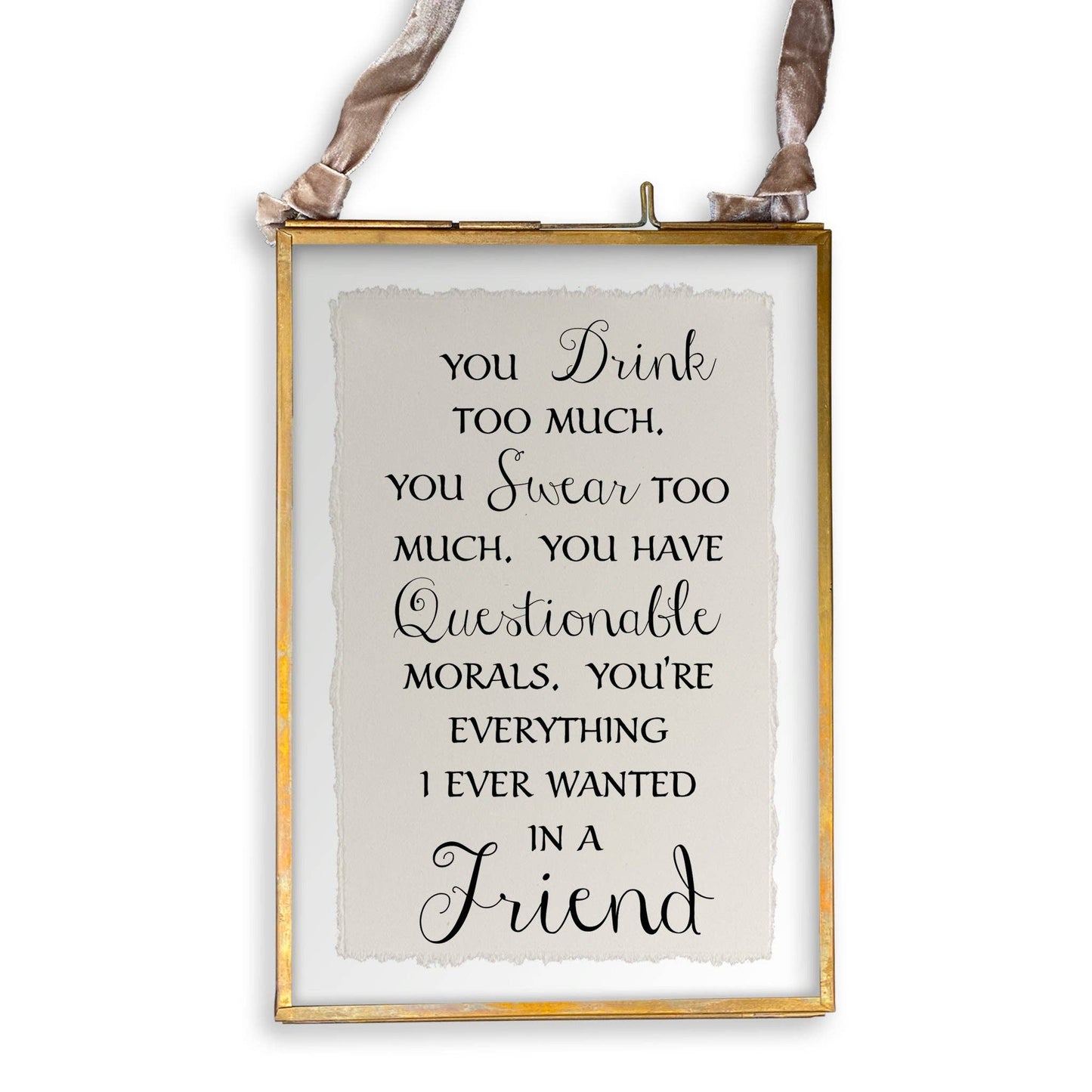 You Drink Too Much: Dishtowel / -