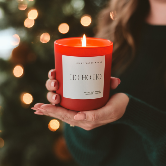 *NEW* Ho Ho Ho 15 oz Soy Candle - Christmas Decor & Gifts
