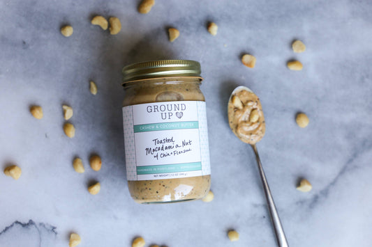 12oz - Toasted Macadamia Nut w/ Chia + Flaxseed