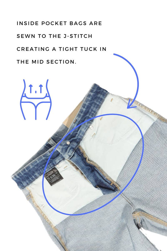 WESTERN TUMMY CONTROL Y2K BOOTCUT JEANS: 7 (27)