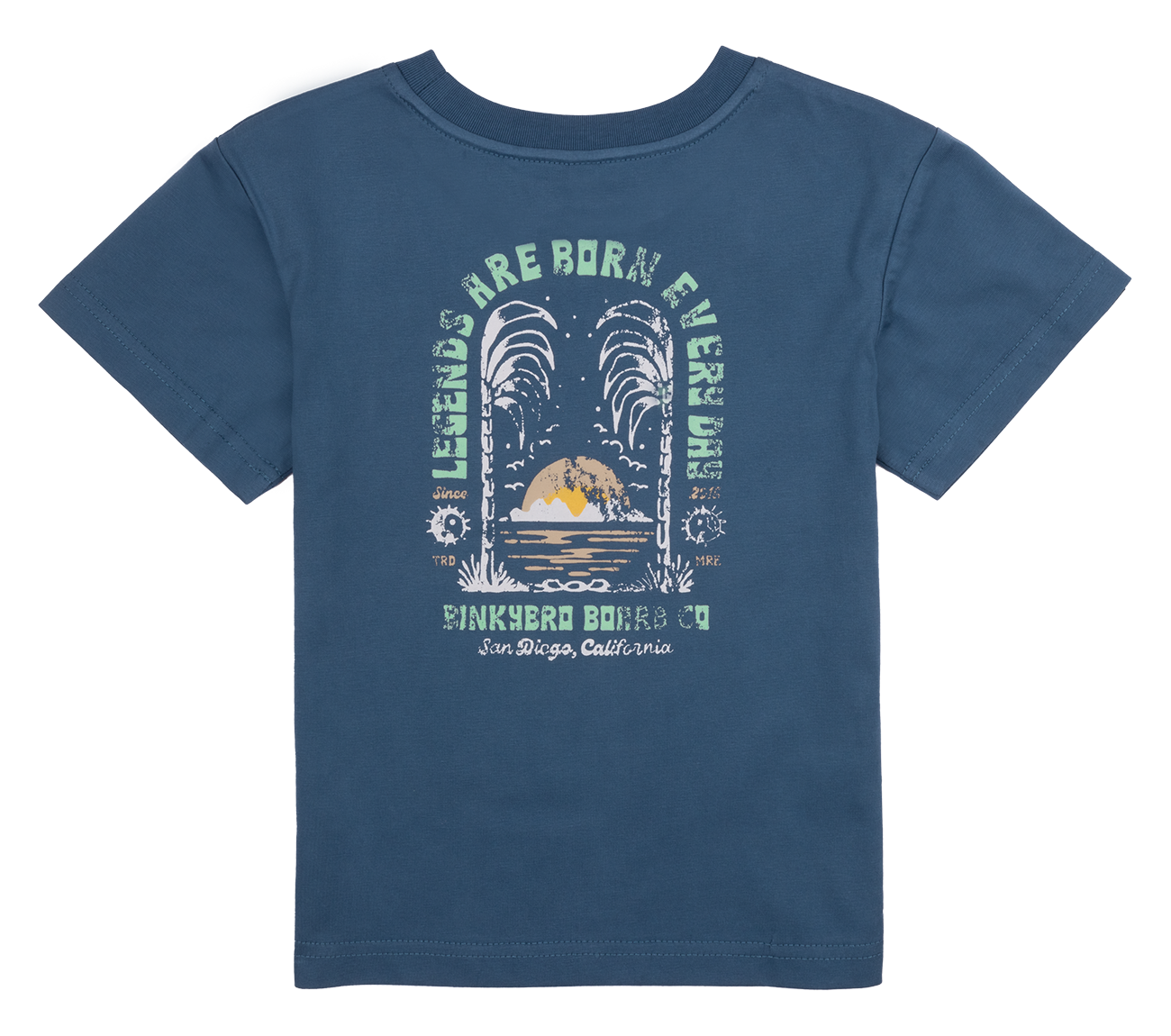 Yamba Surf T-Shirt: Blue / 18-24Mo