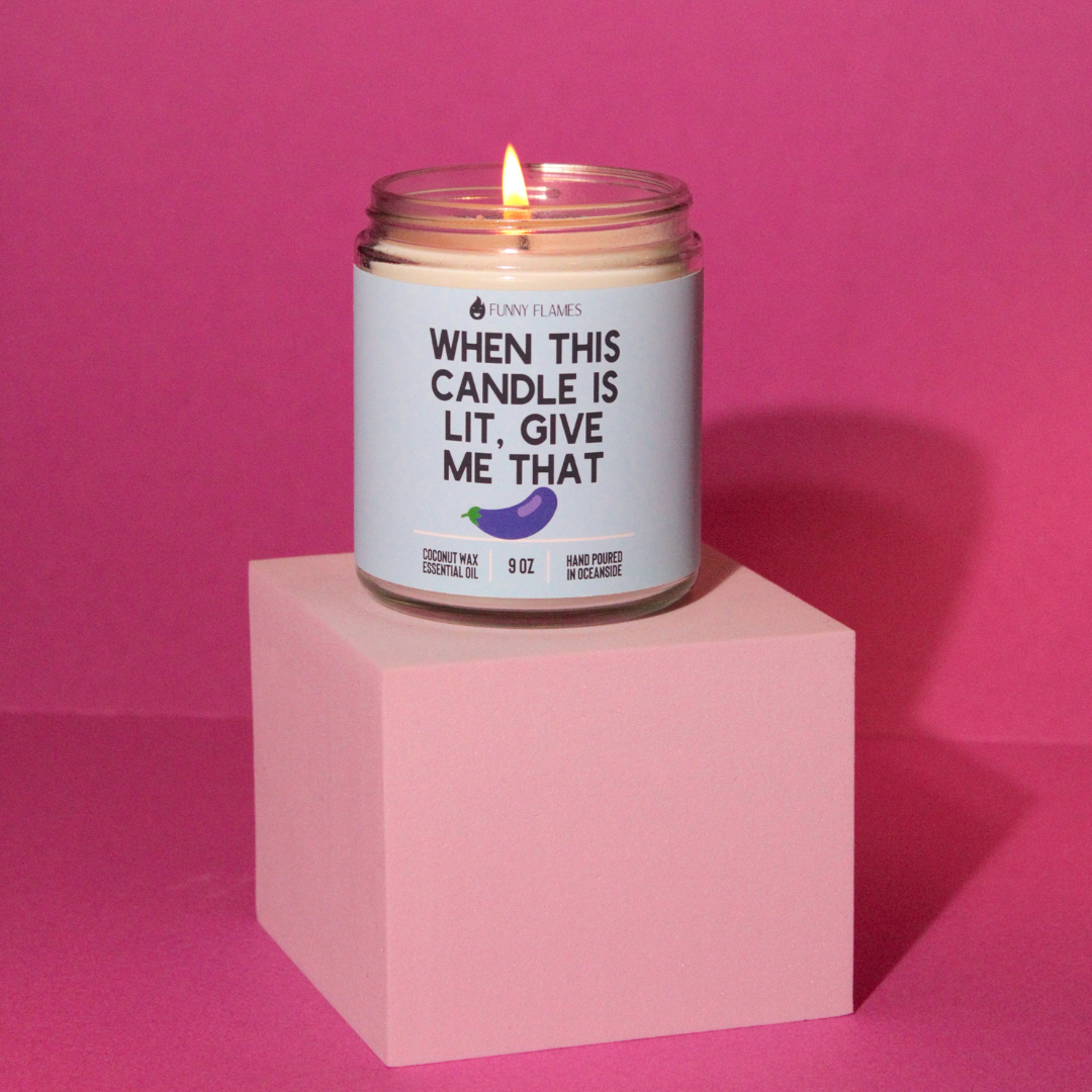 When This Candle Is Lit (PG) Candle -9 oz