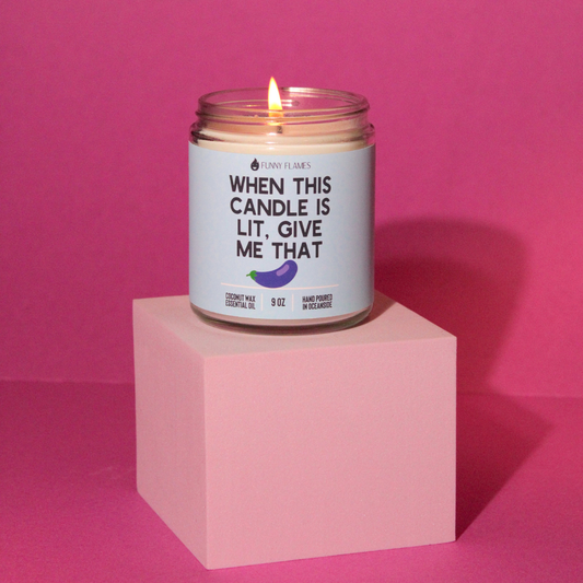 When This Candle Is Lit (PG) Candle -9 oz