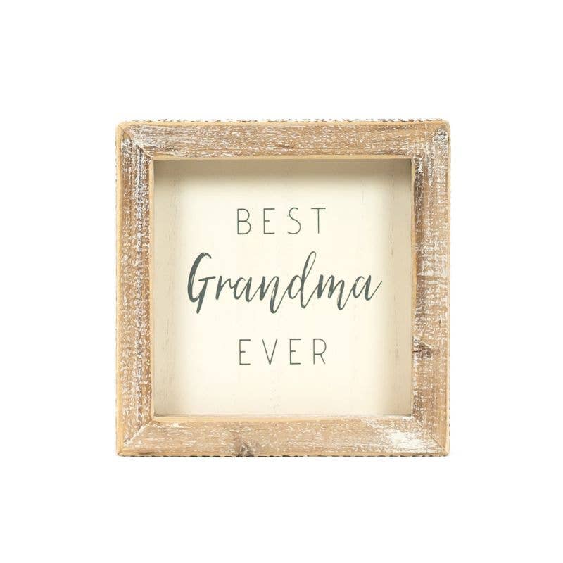 11950 - 5x5 wood frame sign (GRANDMA)  home decor gift