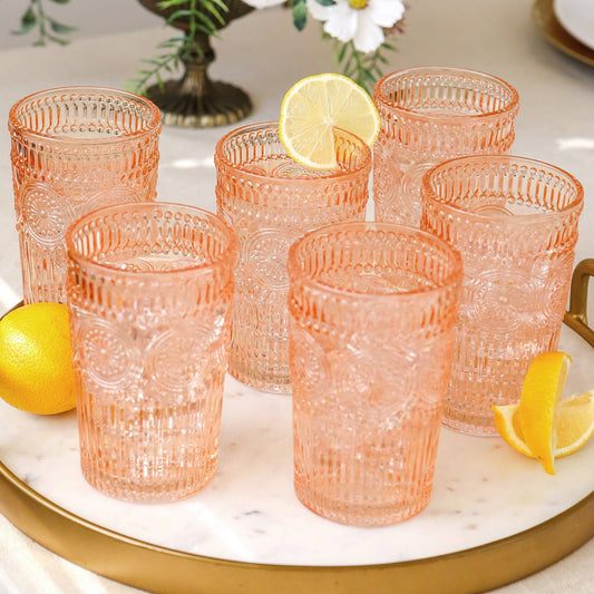 13 oz. Vintage Textured Rose Gold Drinkware