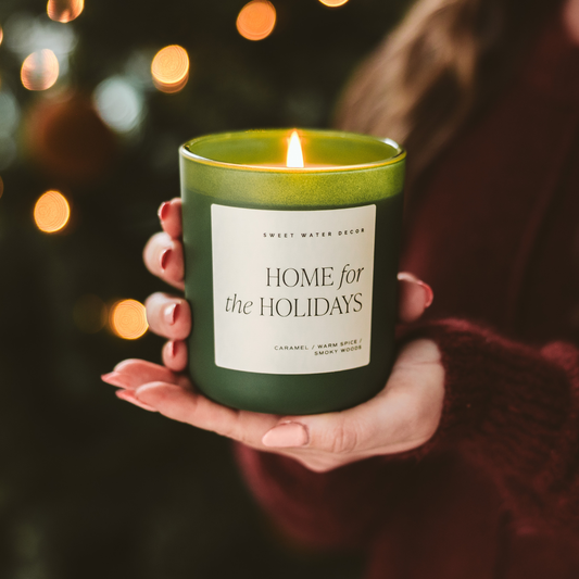 *NEW* Home for the Holidays 15 oz Soy Candle, Matte Jar