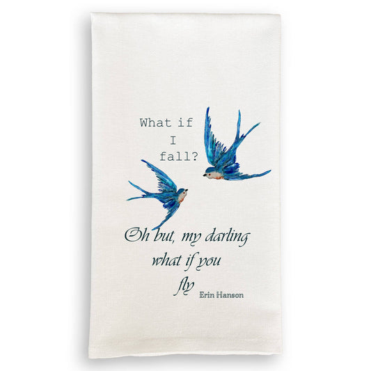 What If I Fall: Dishtowel / -