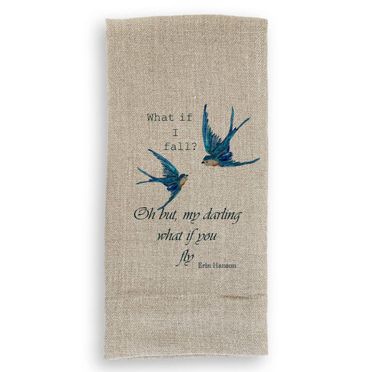 What If I Fall: Dishtowel / -