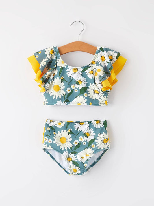 "Daisy" Girls Swimsuit: 3