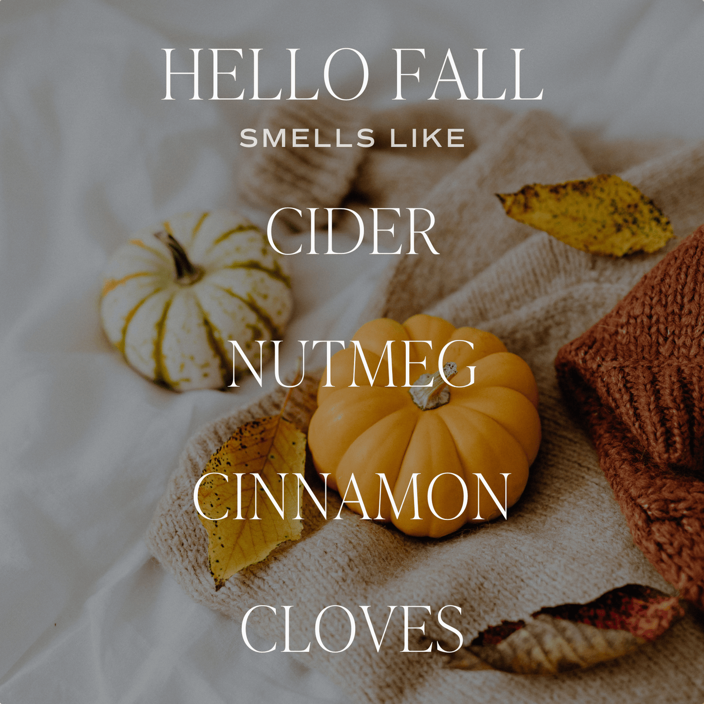 *NEW* Hello Fall Soy Candle - 20oz Pumpkin Jar - Fall Decor