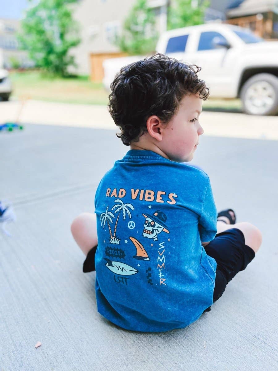 Rad To The Bone Tee: 12-18M