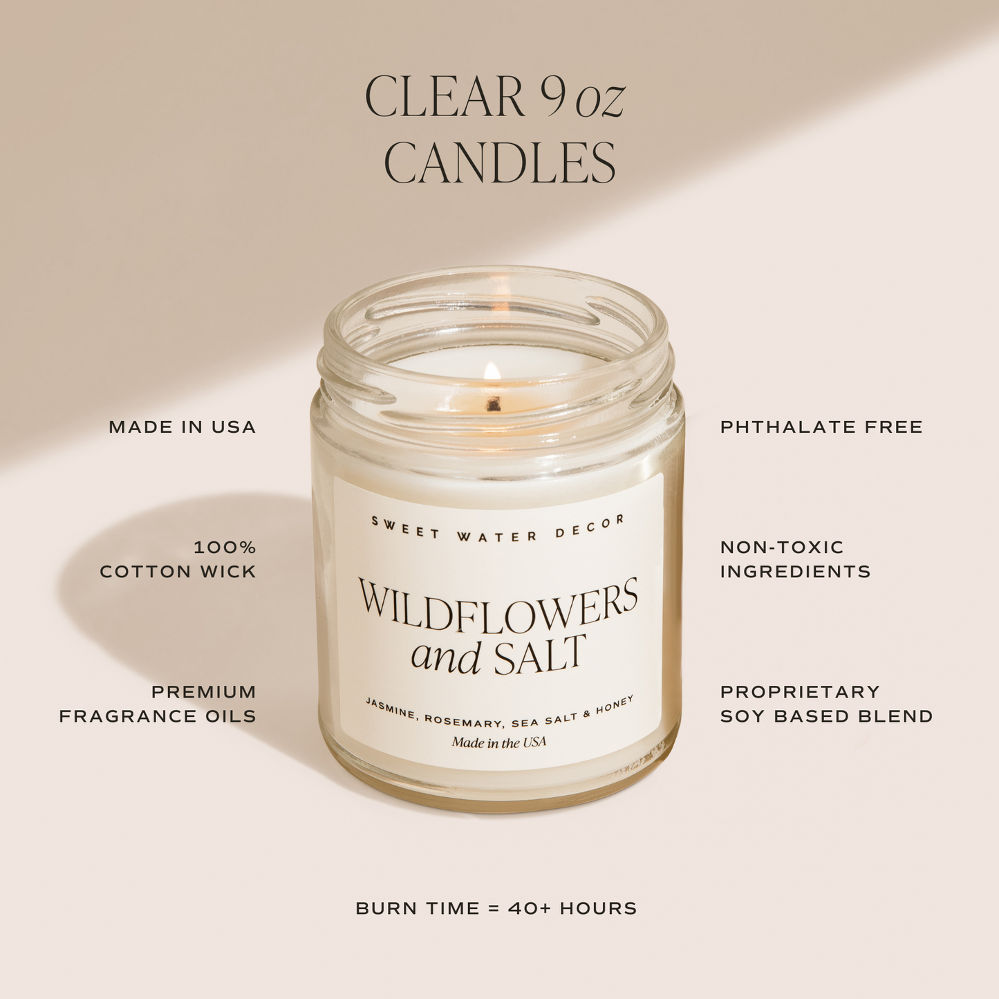 *NEW* Merry Christmas 9 oz Soy Candle - Christmas Decor