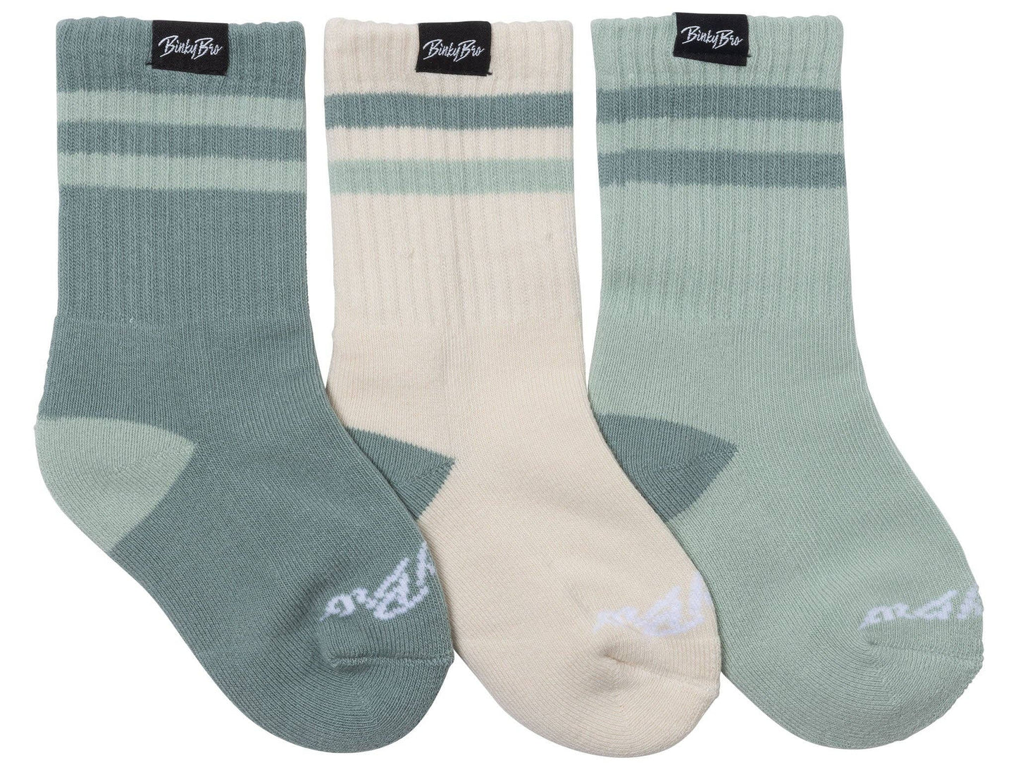 3-Pack Teal socks: Toddler (12 months - 3 years)