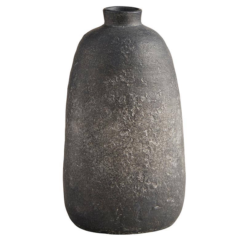 Rustic Black Vase