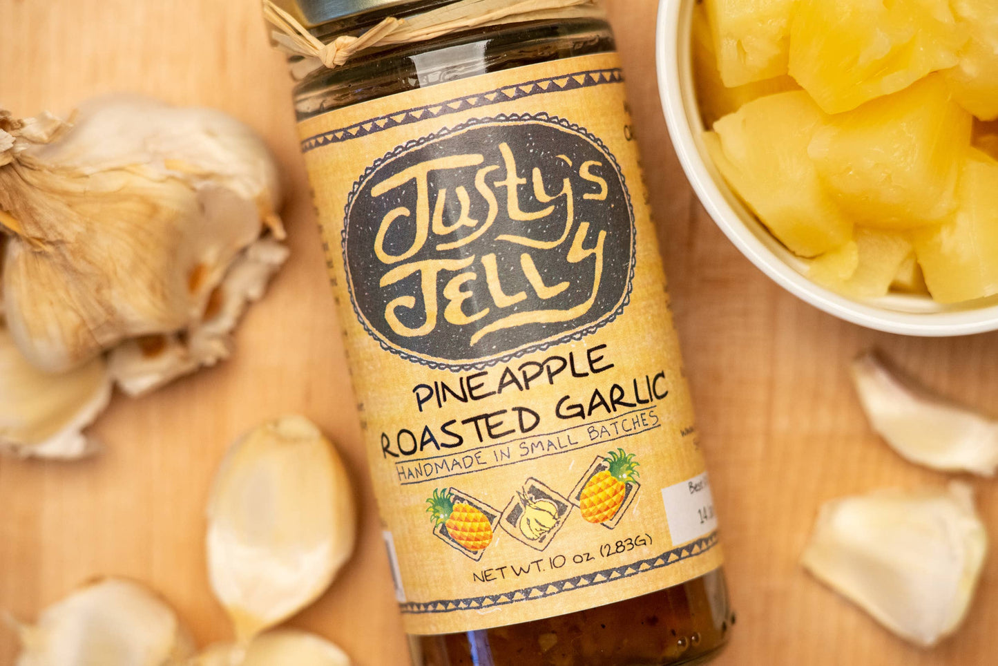 Pineapple Roasted Garlic Jelly
