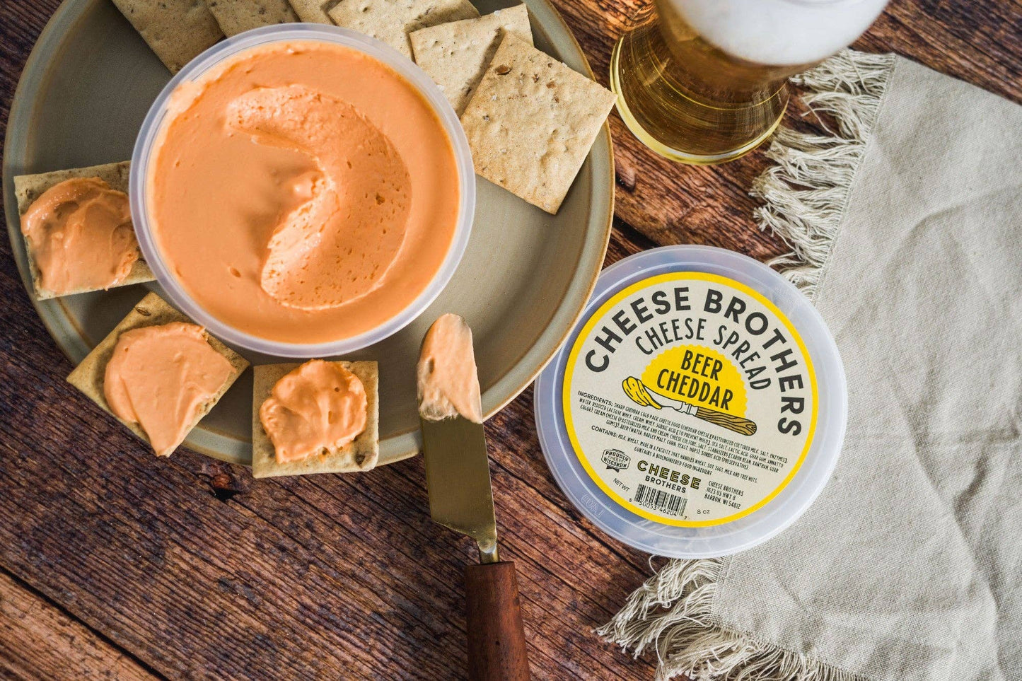 Beer Cheddar Cheese Spread