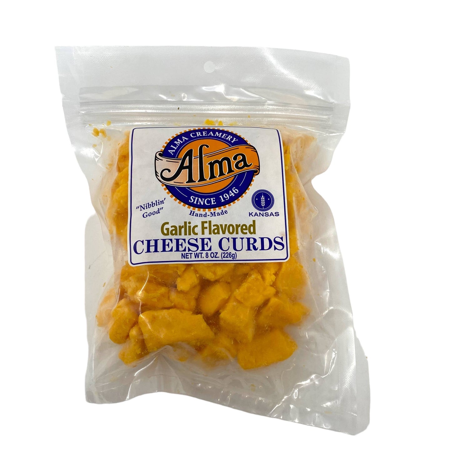 8oz. Garlic Flavored Cheese Curds