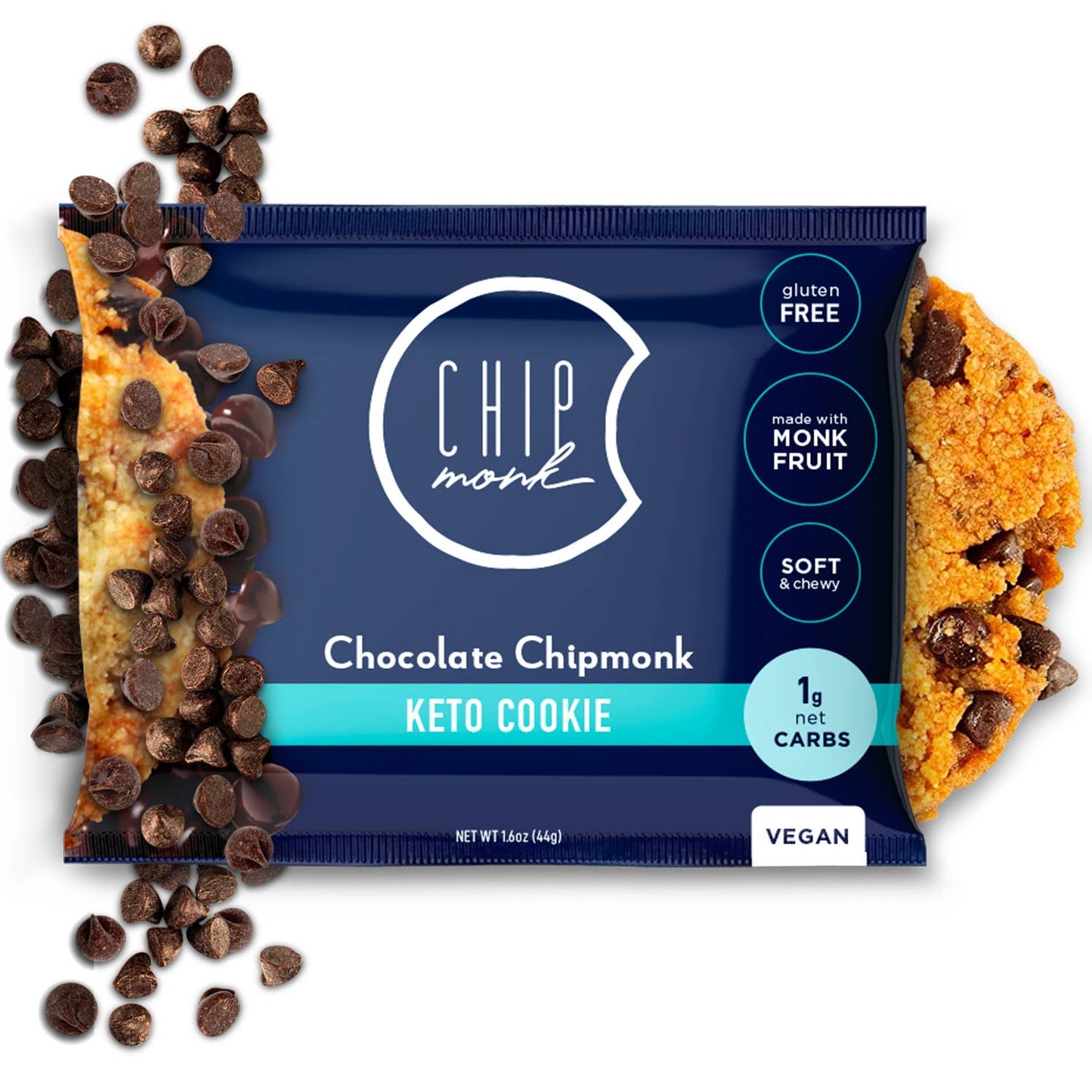 Chocolate Chip Keto Cookie (Vegan)