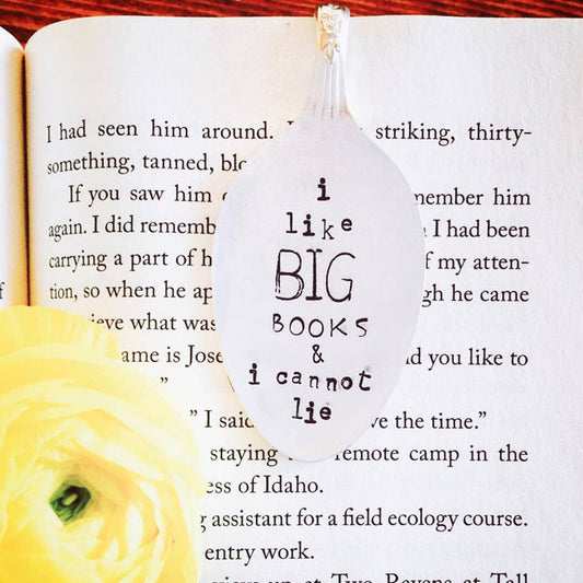 I Like Big Books Silver Spoon Bookmark