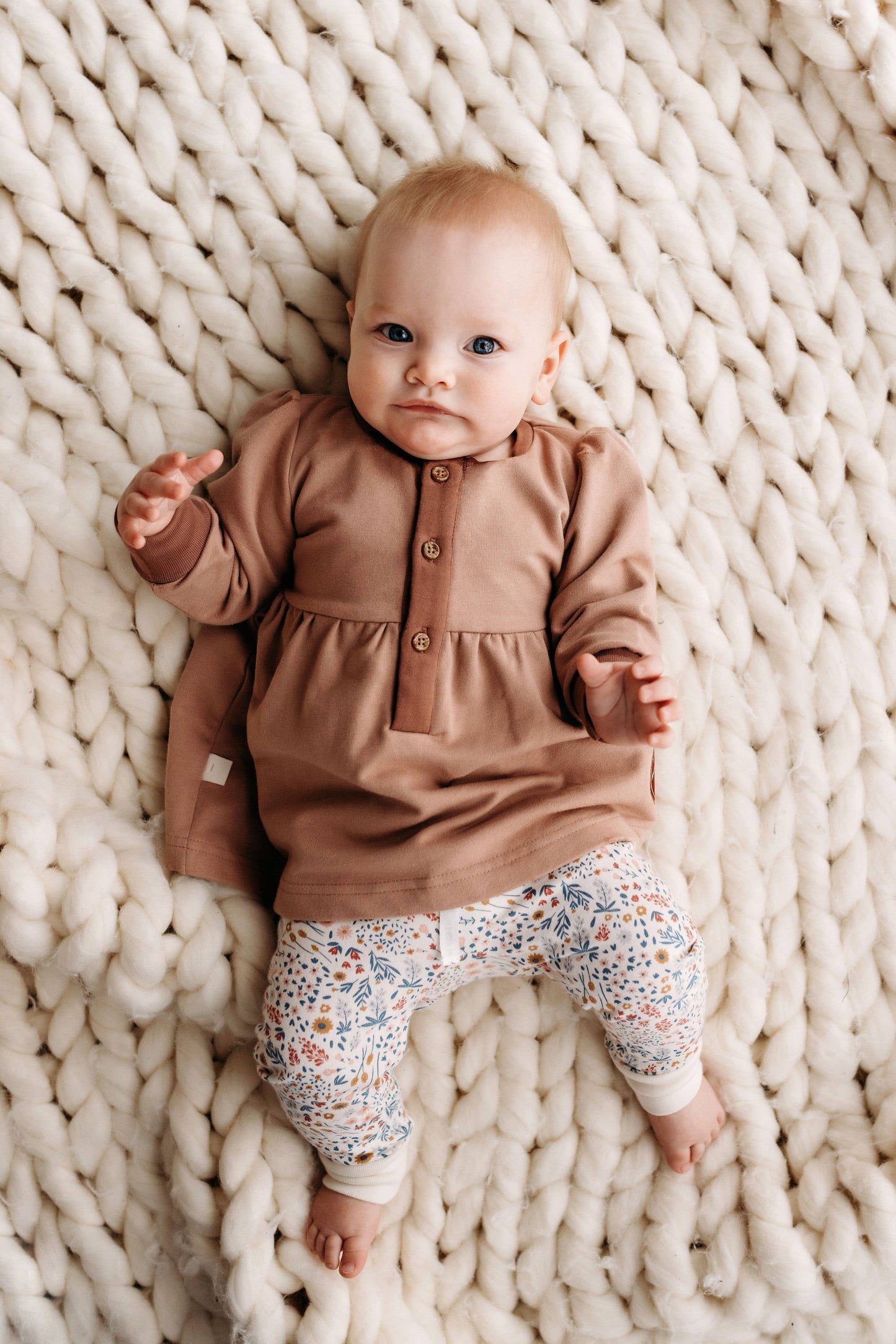 PNW Baby Pant- Mountain Meadow: 3-6m