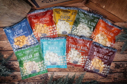 Wisconsin Cheese Curds Sampler (9-Pack)