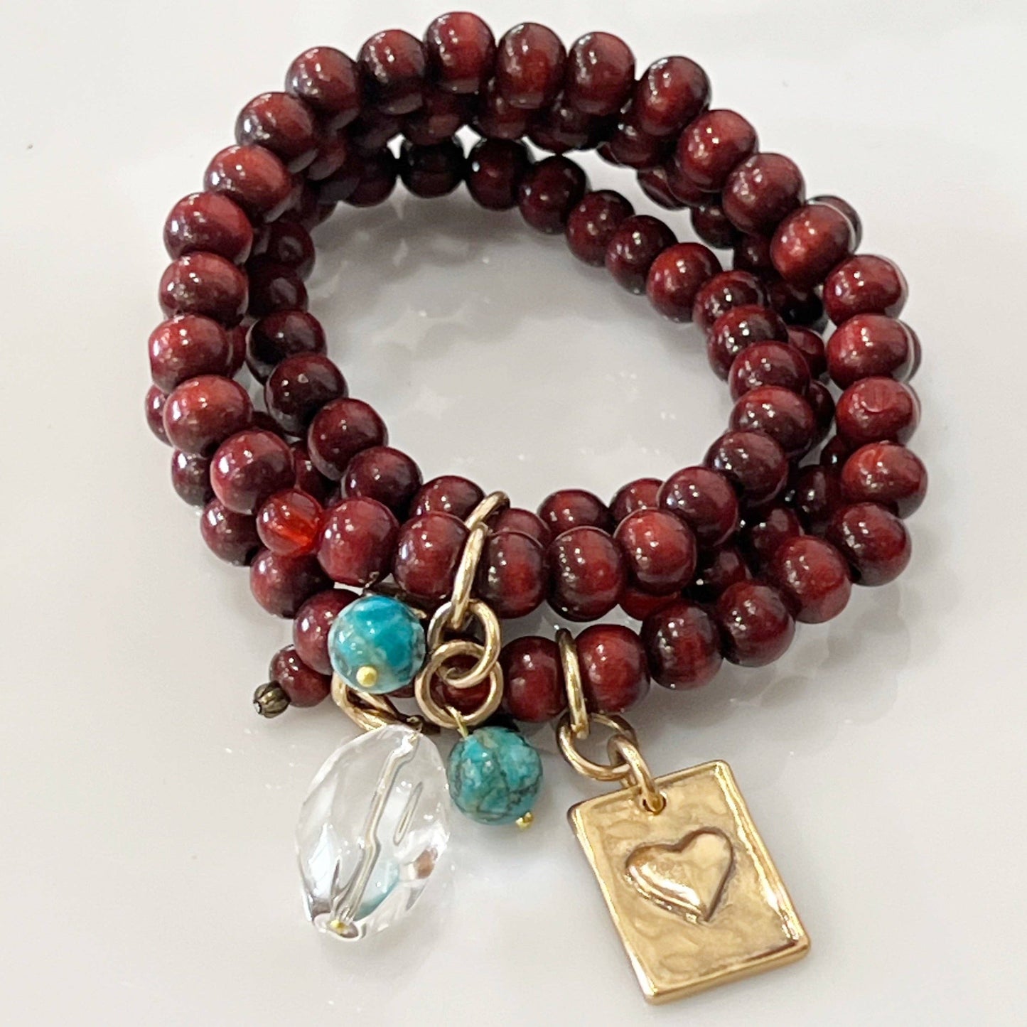 REMEMBER WHO THE FUCK YOU ARE | Boho Wrap: Red / S/M / Gold