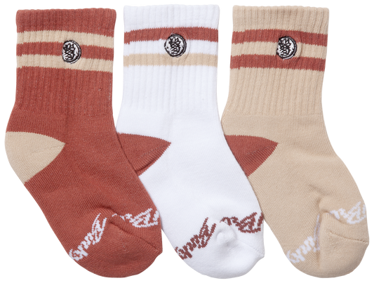 3-Pack Clay socks