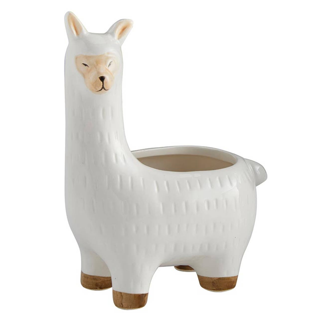 Llama Ceramic Pot